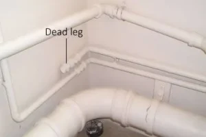 Dead-leg prevention in a pharmaceutical purified water distribution loop