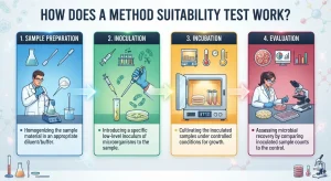Method Suitability Test process diagram