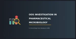 OOS Investigation in Pharmaceutical Microbiology