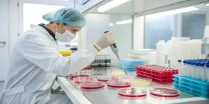 Preservative effectiveness testing in a pharmaceutical microbiology laboratory.