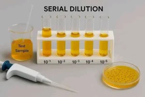 Serial Dilution Calculator for pharmaceutical microbiology